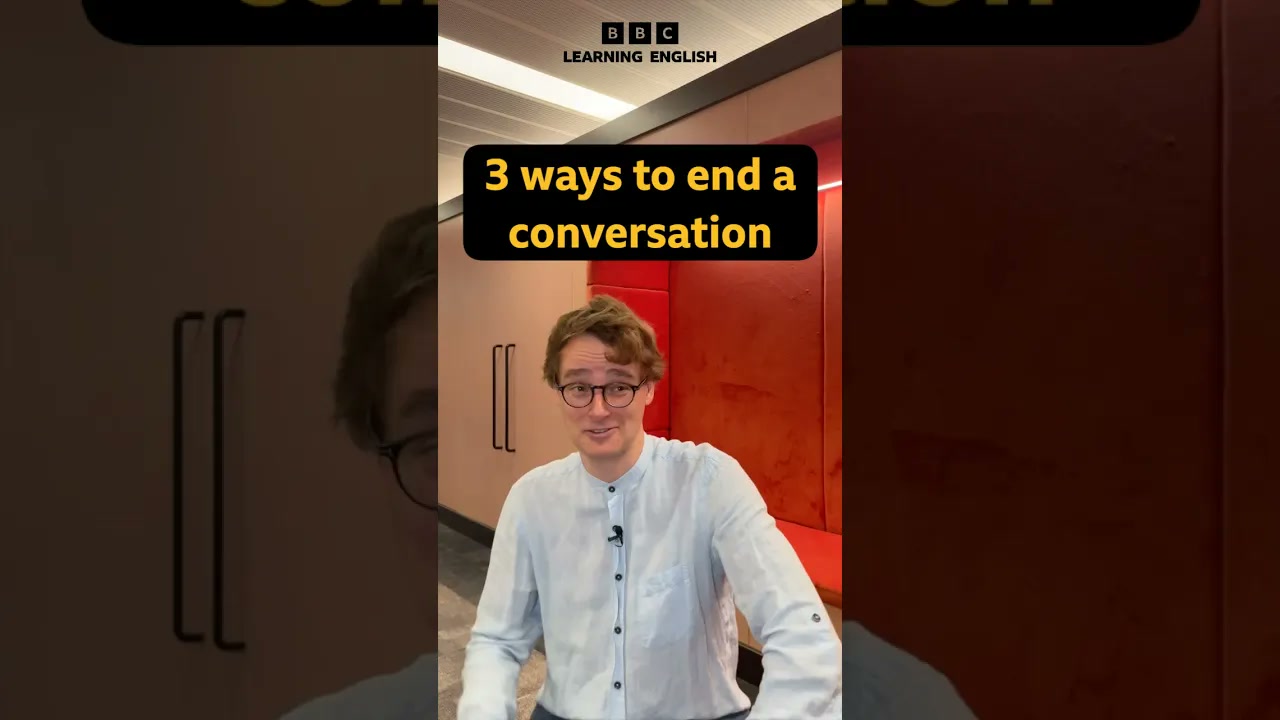 3 ways to politely end a conversation Thumbnail
