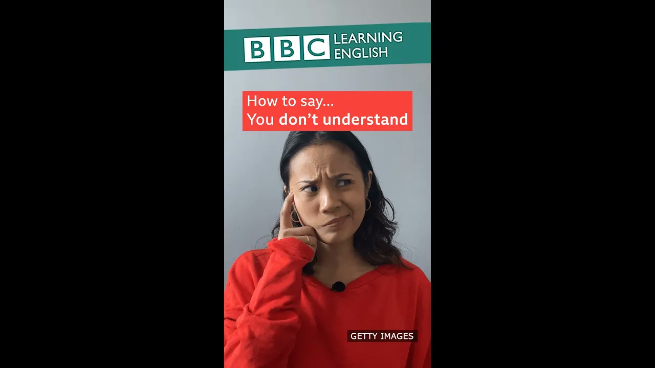 Ways to say you don't understand in English Thumbnail