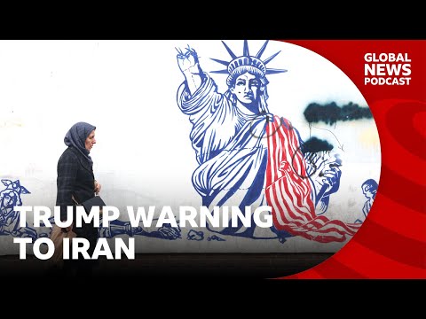 Trump warns Iran against killing peaceful protesters _ Global News Podcast Thumbnail