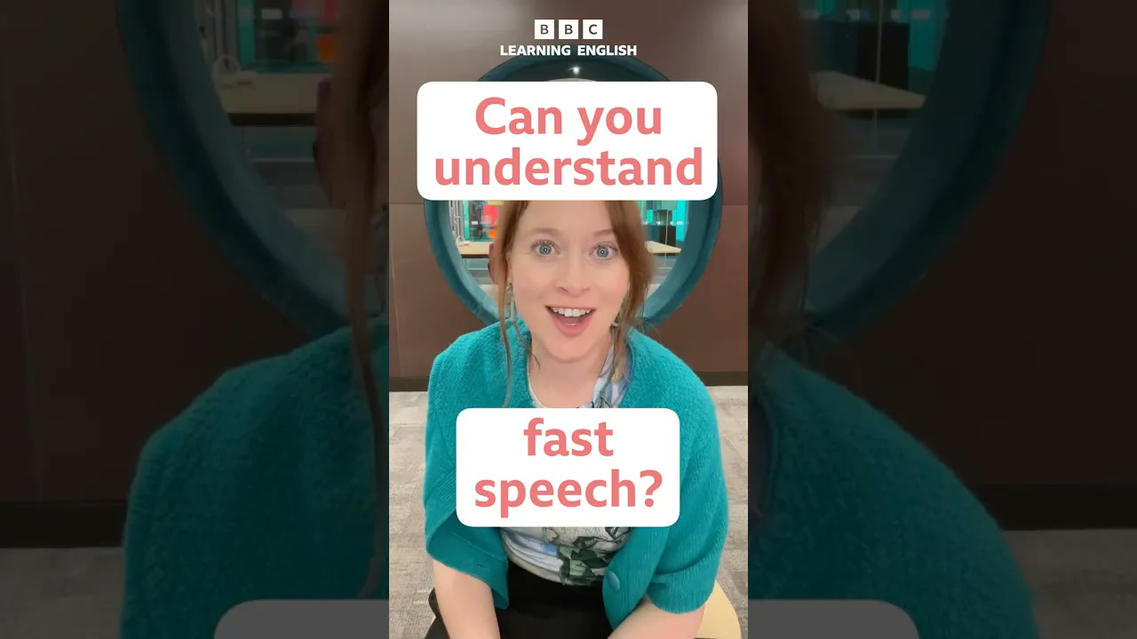 Watch to the end_ Can you understand fast speech_ Thumbnail