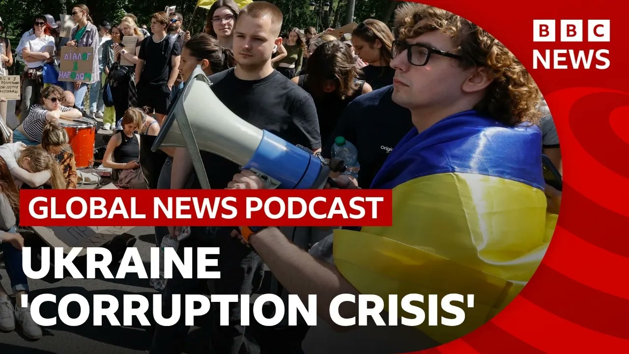Ukraine’s ‘crisis of corruption’, and the SpaceX rocket off Christmas Island _ Global News Podcast Thumbnail