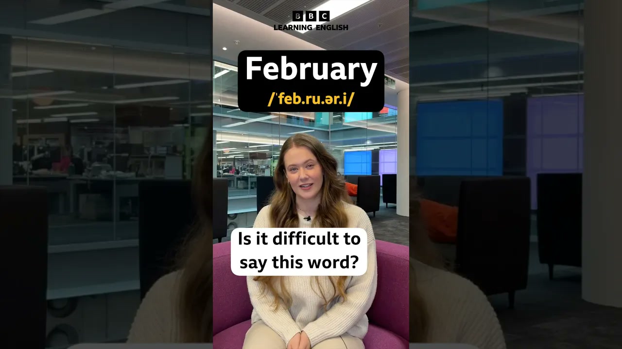 Pronunciation hack – ‘February’ Thumbnail