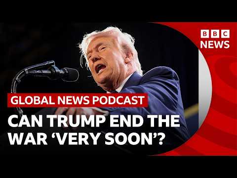 Can Trump end the war 'very soon'_ _ BBC News Thumbnail