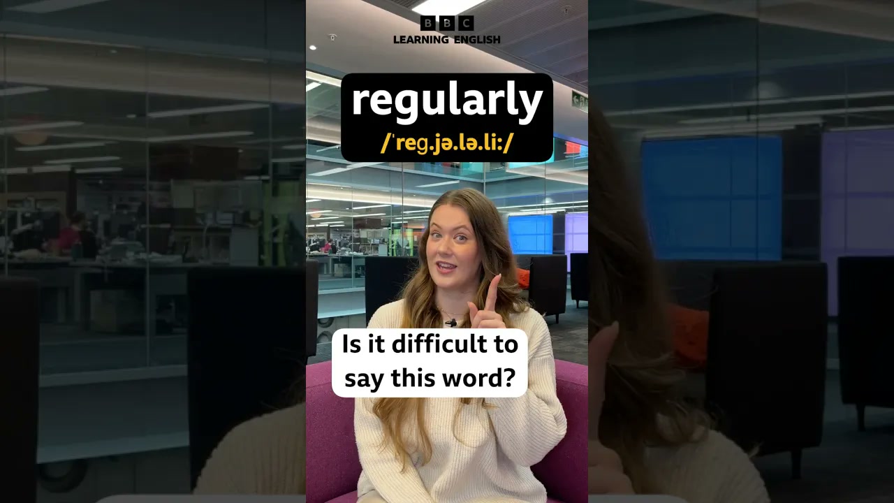 Pronunciation hack – ‘regularly’ Thumbnail