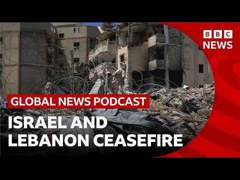 US President Trump announces Israel and Lebanon ceasefire _ Global News Podcast Thumbnail