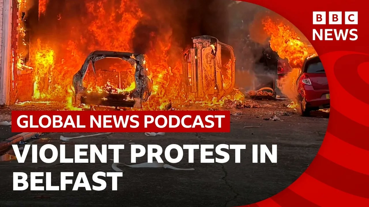 How a Belfast knife attack led to violent protest _ Global News Podcast Thumbnail