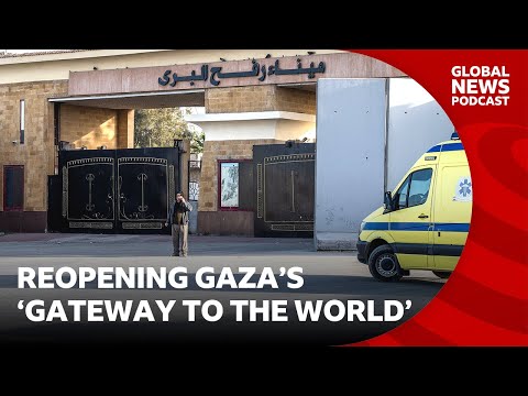 Reopening Gaza's 'gateway to the world' _ Global News Podcast Thumbnail