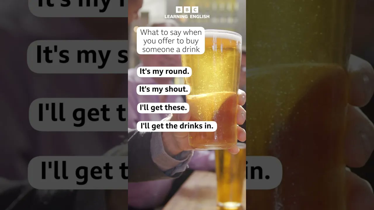 What to say when you're buying a drink Thumbnail