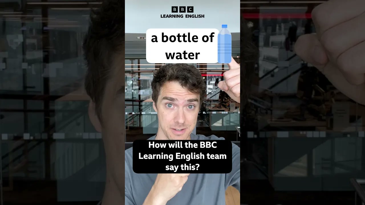 How do we say ‘a bottle of water’_ Thumbnail
