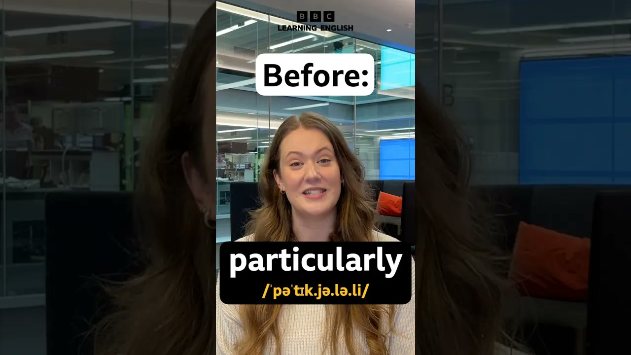 Pronunciation hack – ‘particularly’ Thumbnail