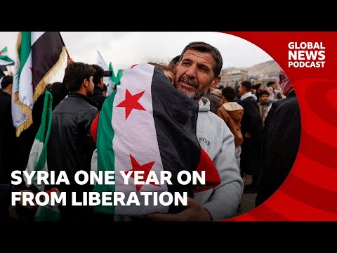 Syrians mark anniversary of Assad overthrow and look to the future _ Global News Podcast Thumbnail