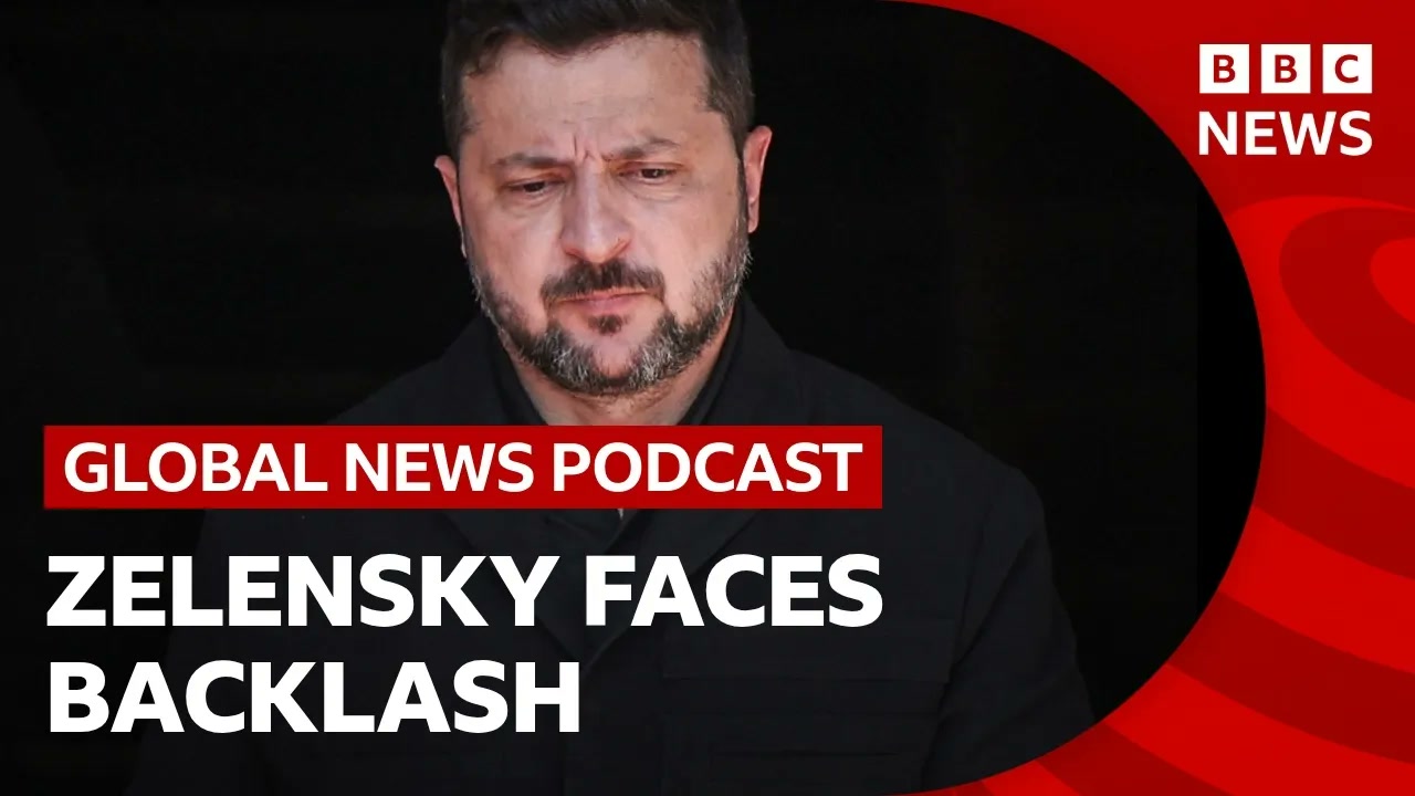 Why Zelensky faces protests in Ukraine _ Global News Podcast Thumbnail