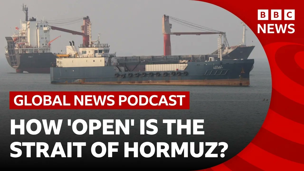 How 'open' is the Strait of Hormuz_ _ Global News Podcast Thumbnail