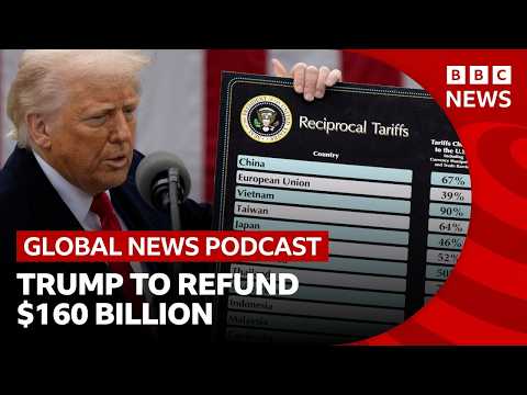 Why Donald Trump is refunding $160 billion _ Global News Podcast Thumbnail