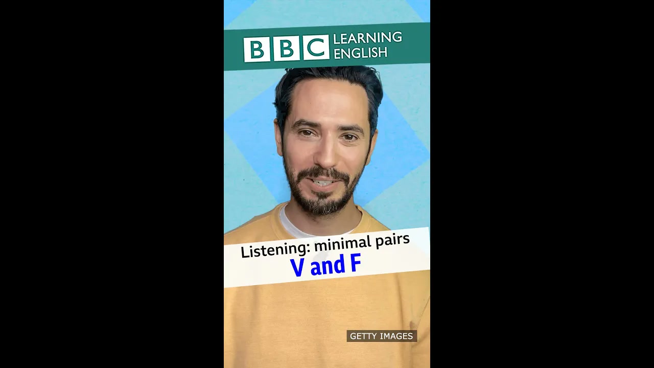 Pronunciation Quiz_ minimal pairs 'f' and 'v' Thumbnail