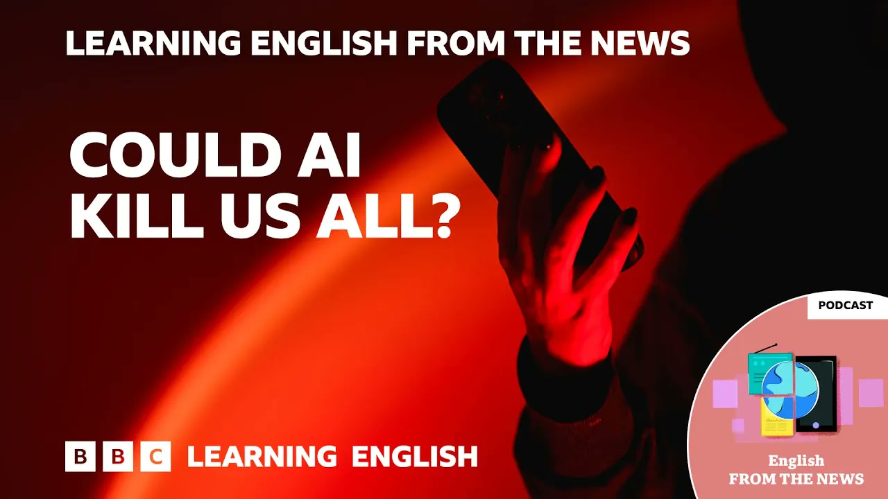 Humans could lose control of AI systems, AI boss says _ BBC Learning English from the News Thumbnail