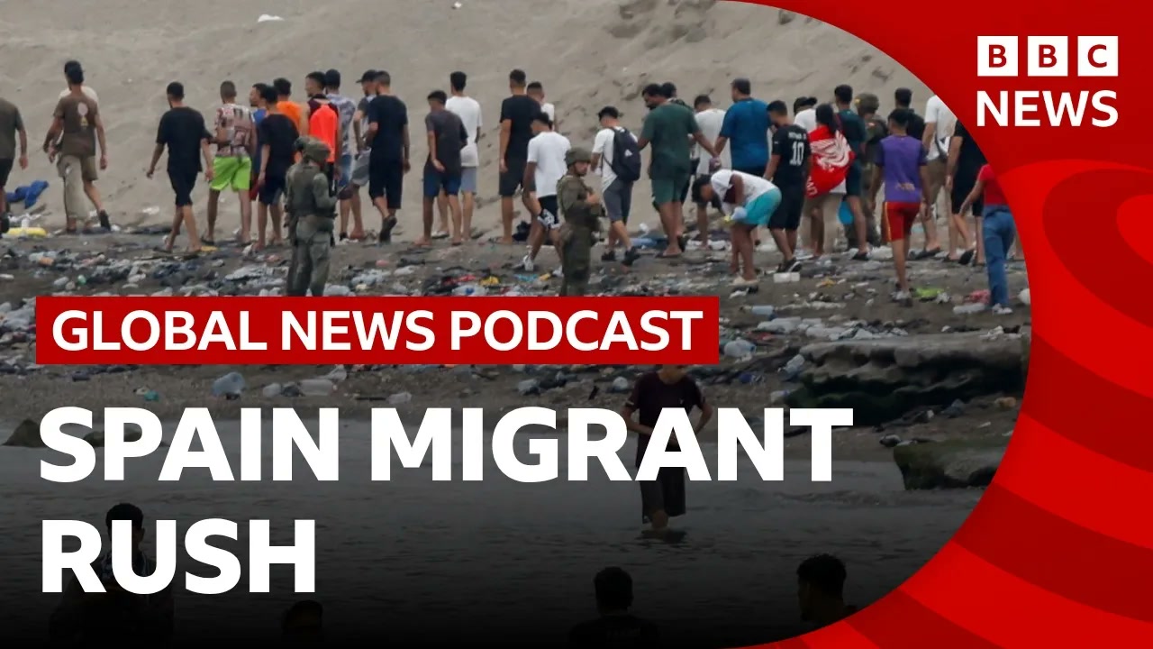 Why thousands of migrants entered Spain's Ceuta territory _ Global News Podcast Thumbnail